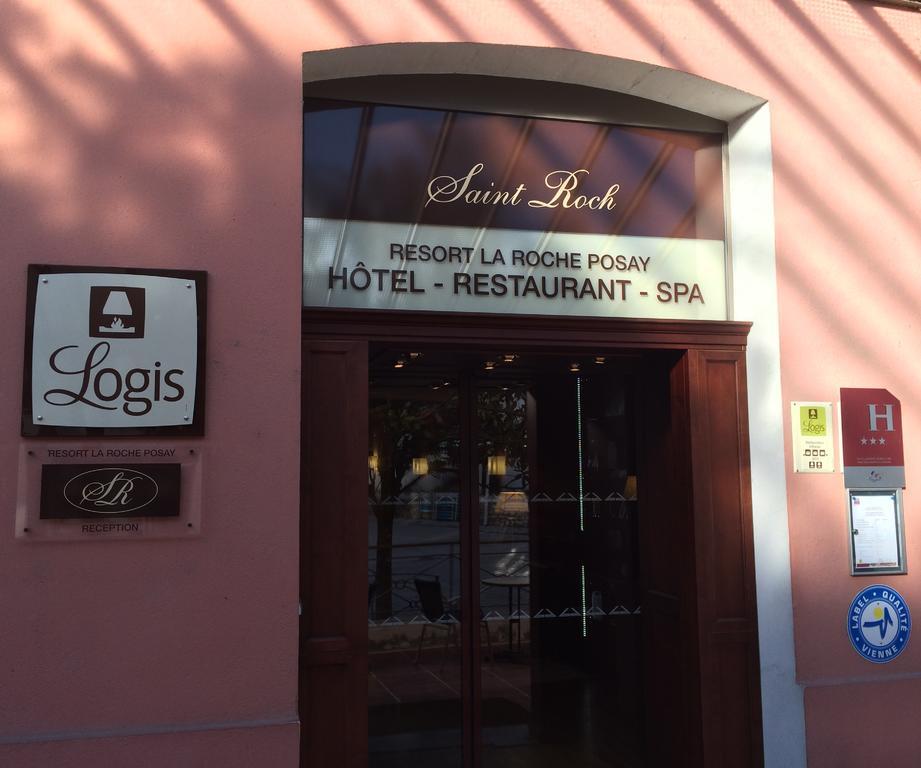 Logis Hotel Saint-Roch Pleumartin Ngoại thất bức ảnh